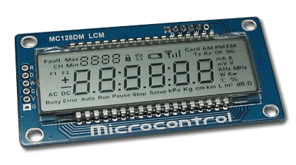 MC128DM液晶段码显示模块